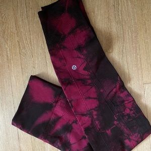 Lululemon tie dye leggings size 8